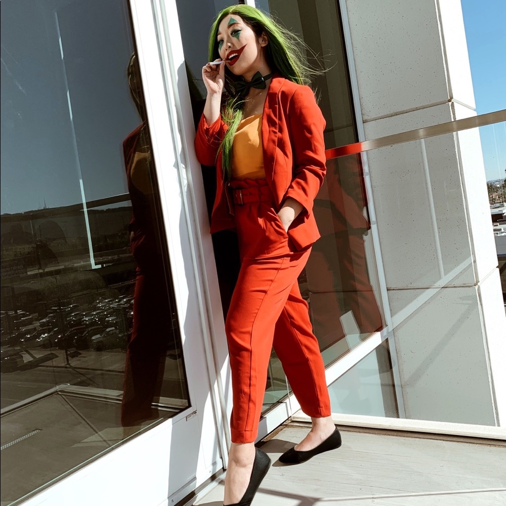 ASOS Red Pantsuit - Picture 2 of 4